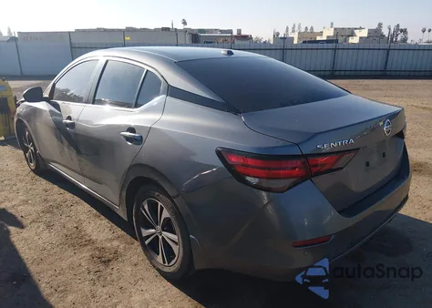 2021 Nissan Sentra Sv Xtronic Cvt z USA, uszkodzony, nr VIN 3N1AB8CV3MY323283